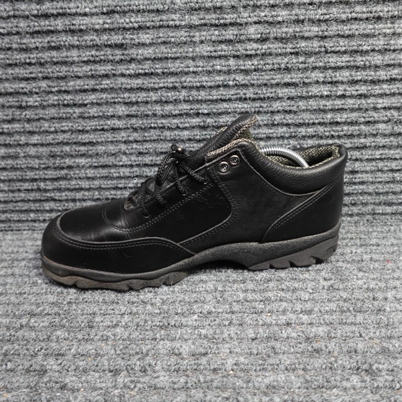 Red Wing Shoes Mens 9 Black Leather Ansi Steel Toe Work Boot USA 6654 main image 12